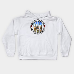 Heart Stays Home - Wisconsin Kids Hoodie